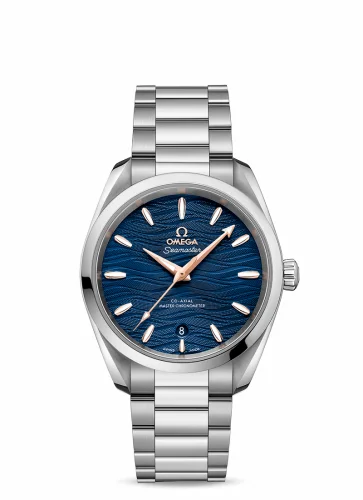 Omega Seamaster Aqua Terra 150M Master Chronometer 38 Stainless Steel / Blue-Waves / Bracelet 220.10.38.20.03.002 (22010382003002)
